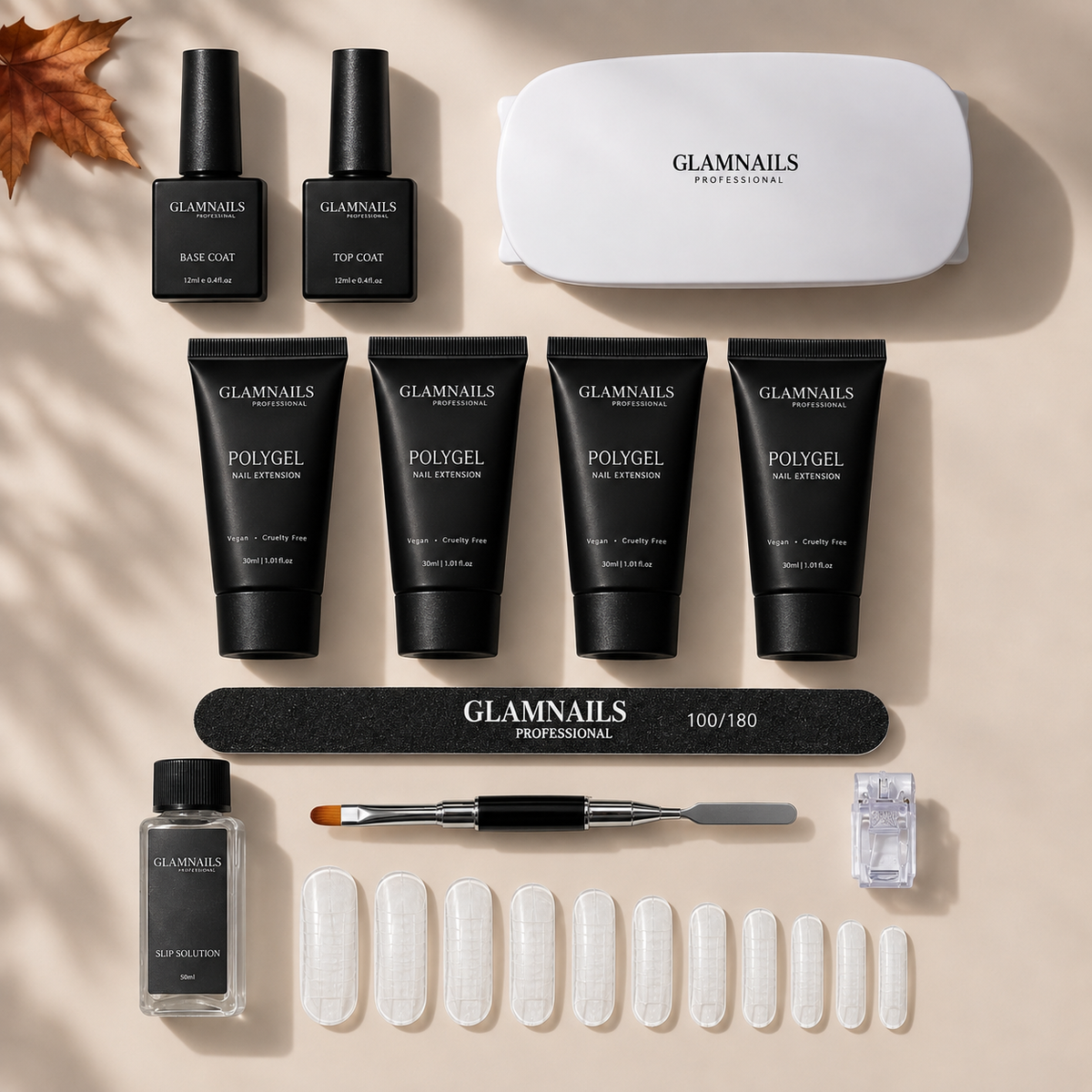 Polygel Starter Kit | 2+2 Free Colors from Glamnailsprofessional