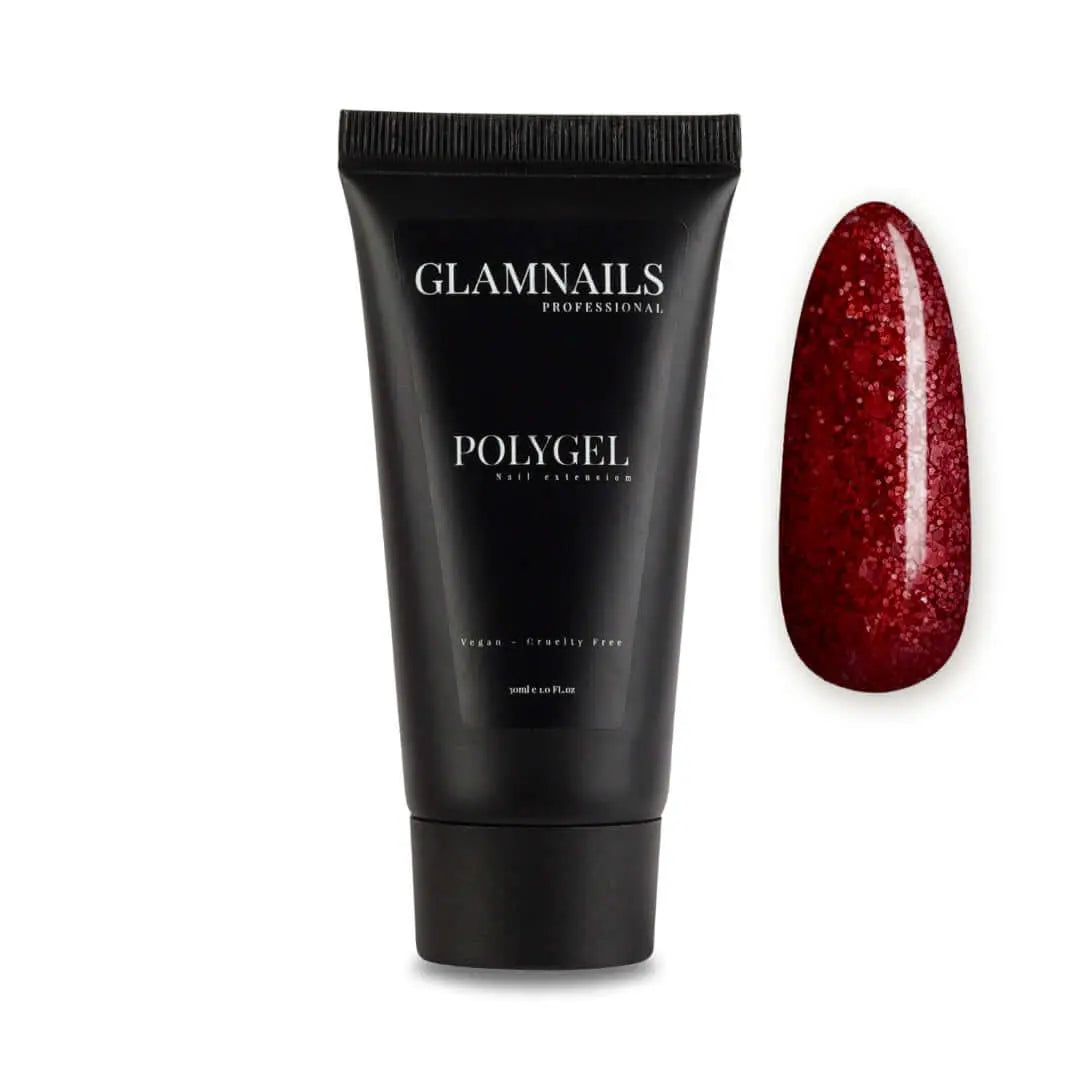 Glamnail Professional Polygel Ruby Gleam