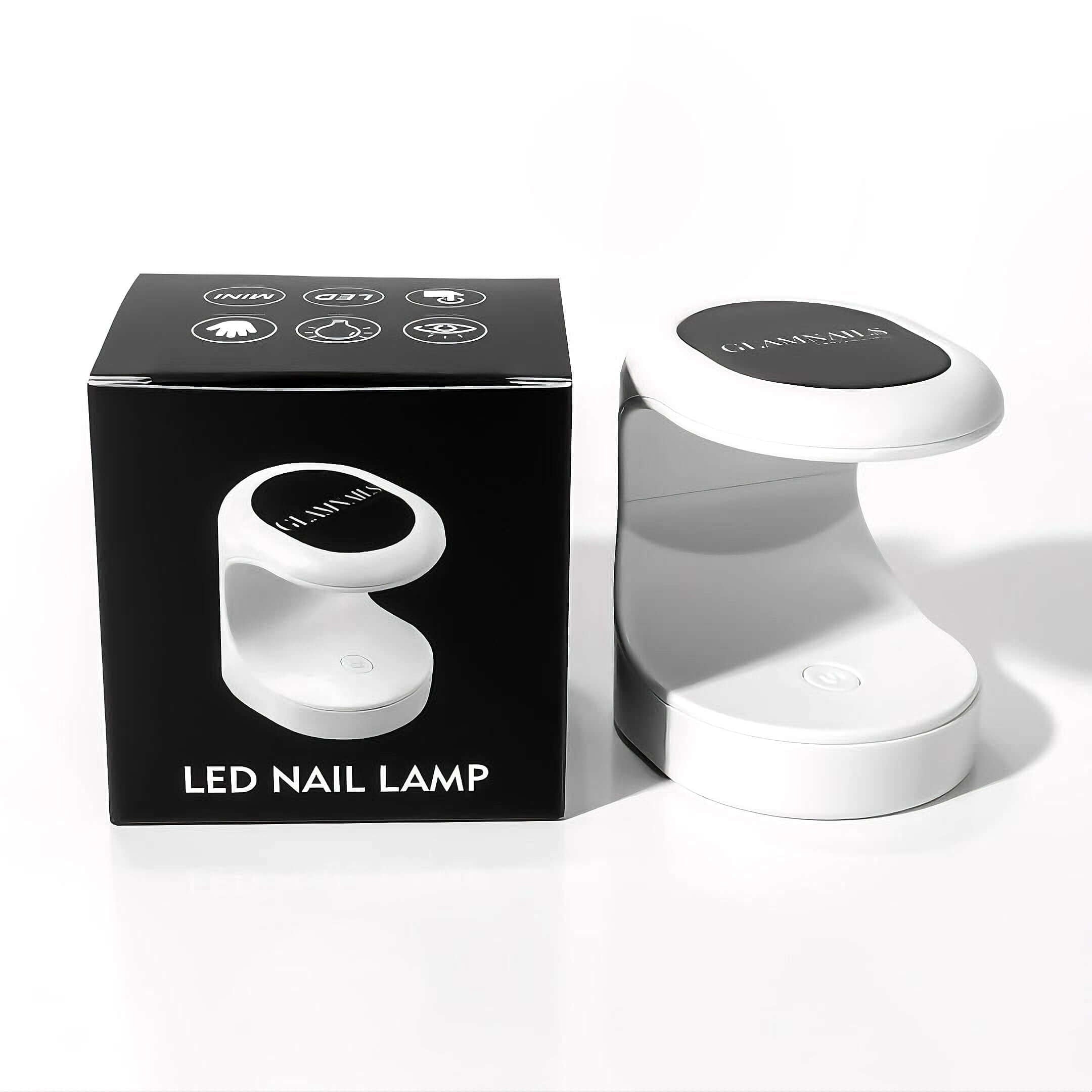 Polygel Weihnachts -Starter -Set | 2 Farben + LED -Lampe