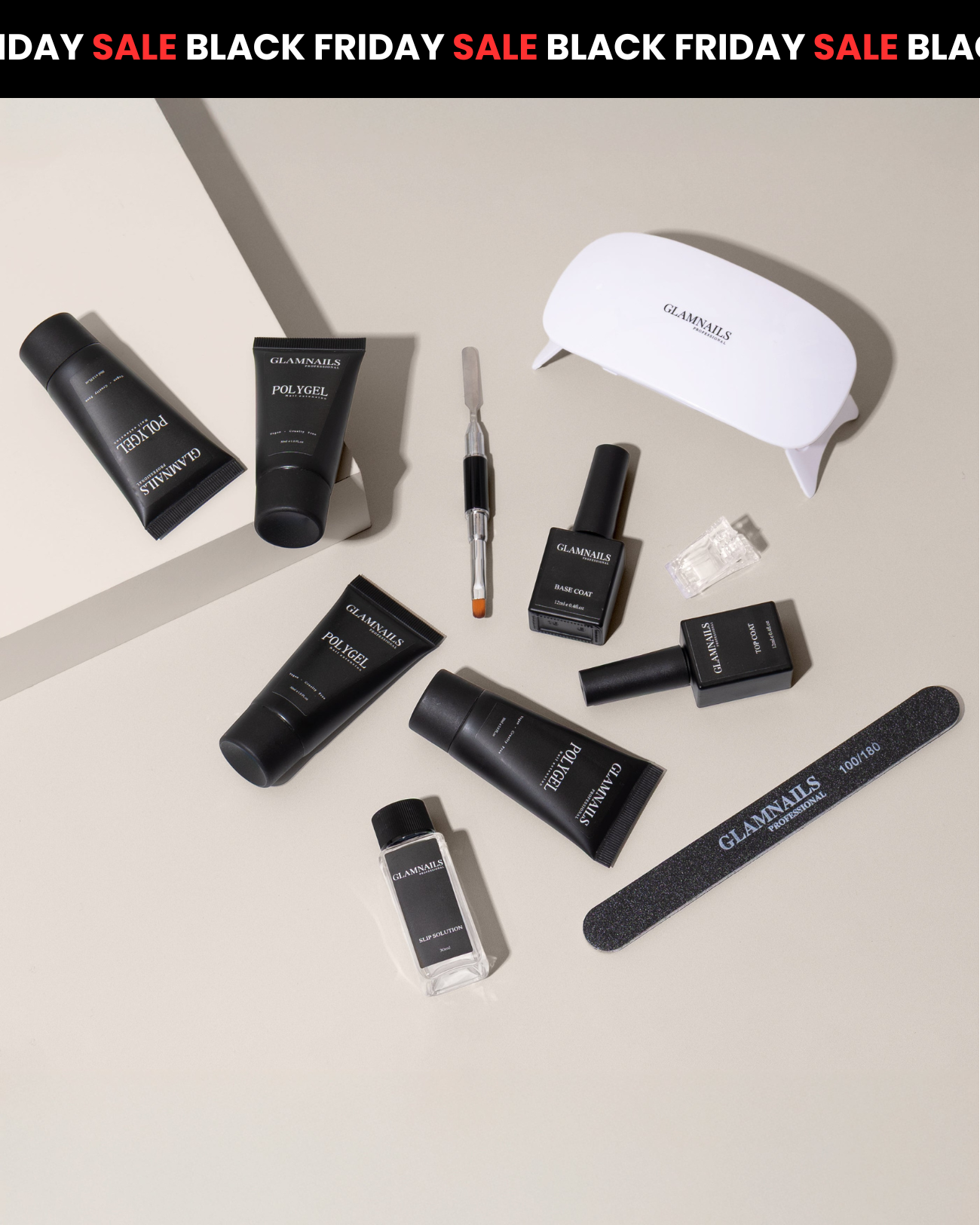 Glamnailsprofessional Gezondheid & beauty > Nagelverzorging > Nagelgel BFCM25 | Polygel Starterset | 2+2 Gratis Kleuren