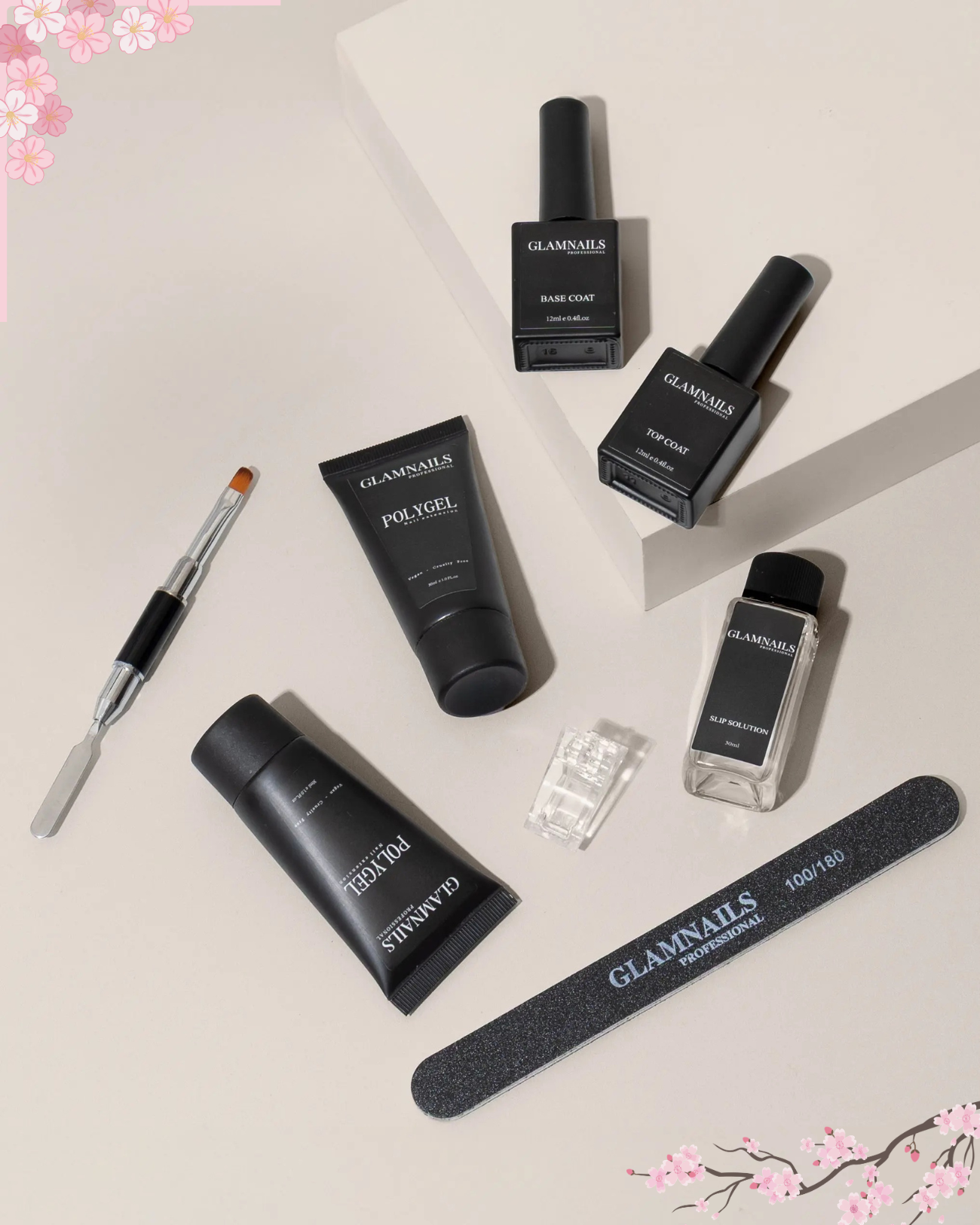 Glamnailsprofessional Gezondheid & beauty > Nagelverzorging > Nagelgel Lente Polygel Starterset | 1+1 Gratis Kleuren