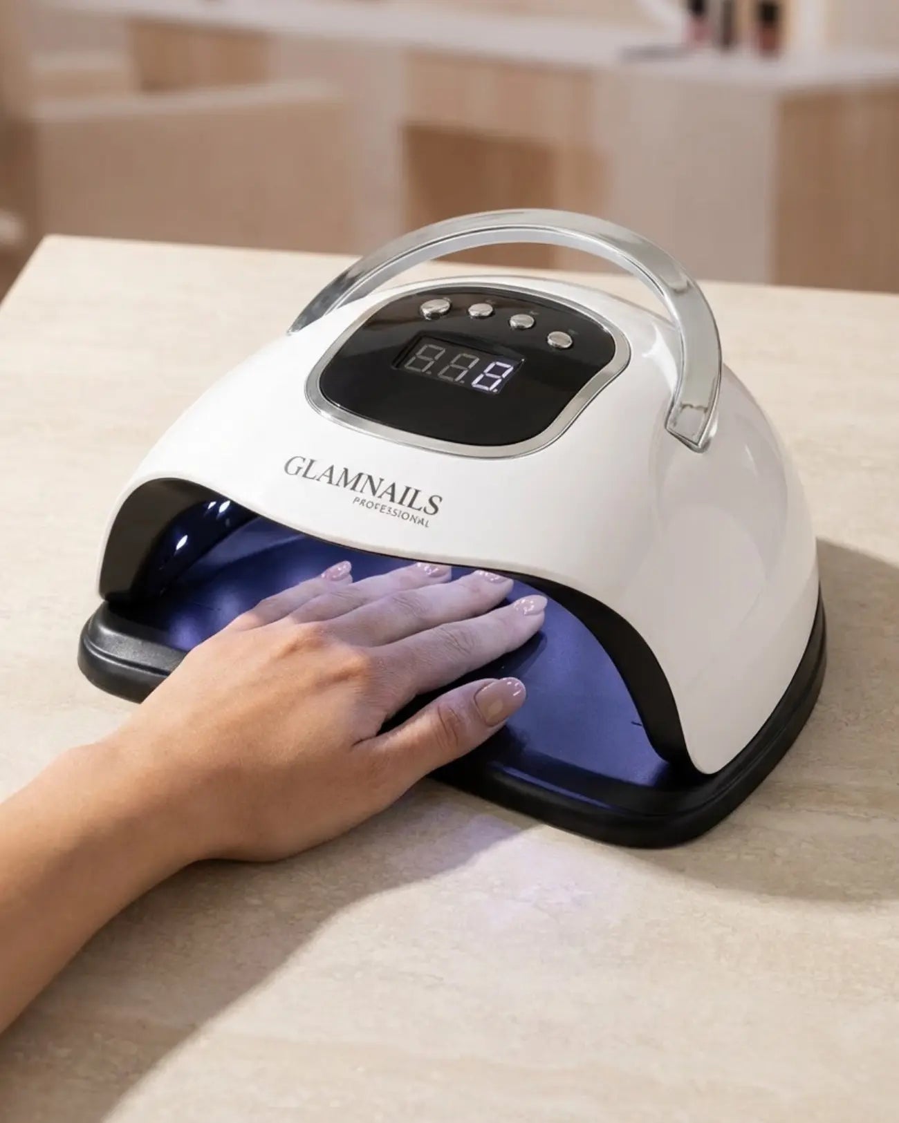 Glamnailsprofessional Gezondheid & beauty > Nagelverzorging > Nageldrogers Ultra-Performance LED lamp 280W - X10 Max