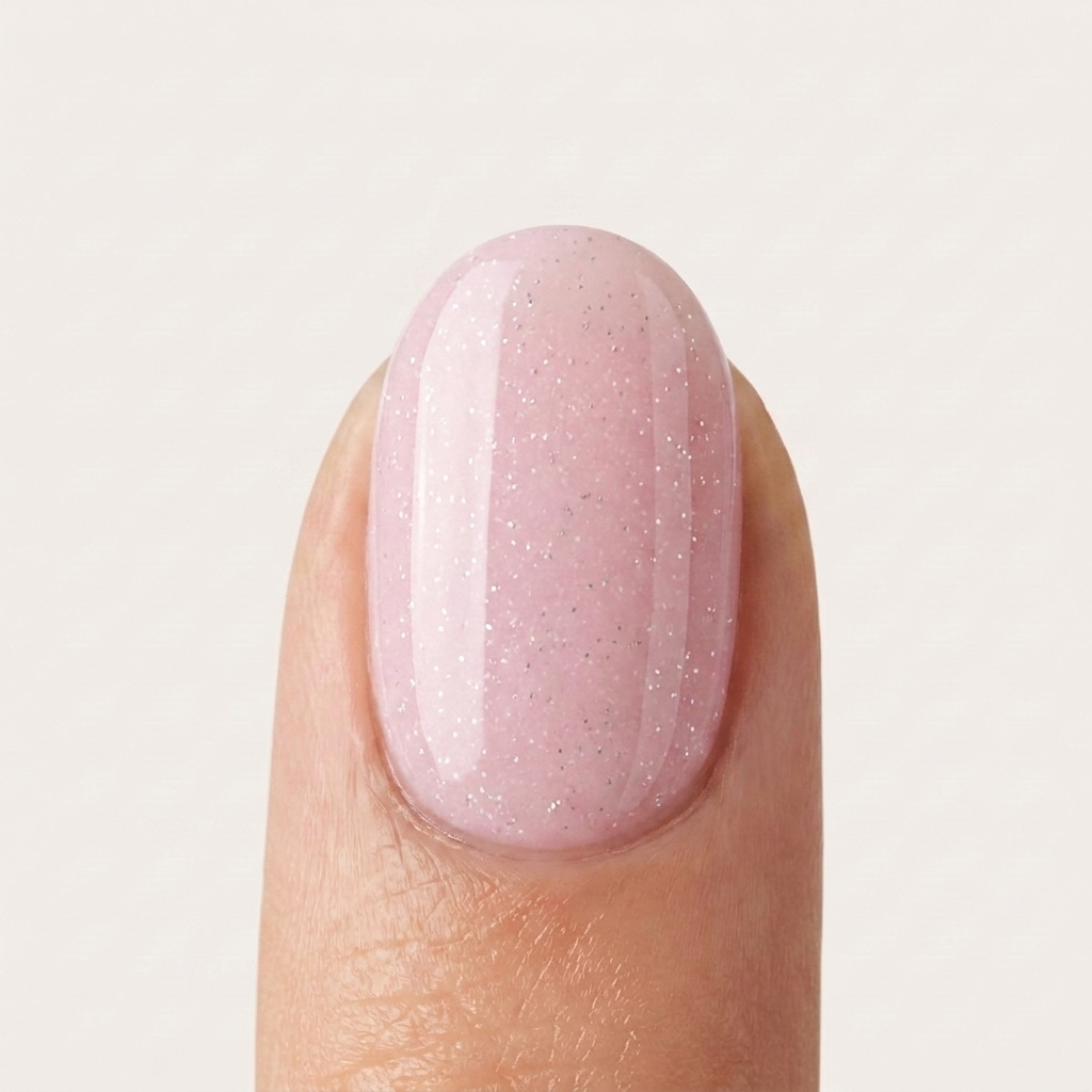 Polygel Blush Shimmer Glamnailsprofessional 